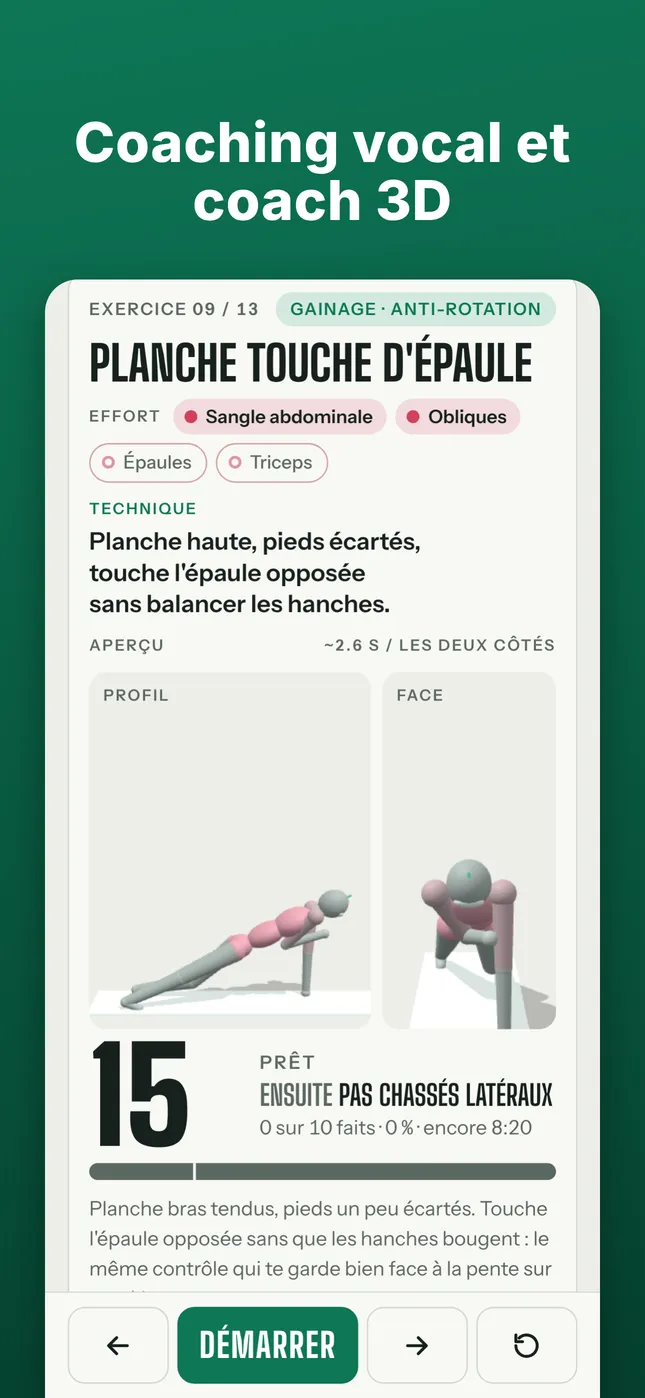 Coaching vocal et coach 3D